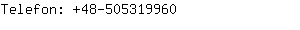 Telefon: 48-50531....