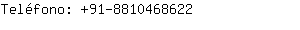 Teléfono: 91-881046....