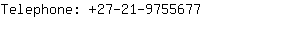 Telephone: 27-21-975....