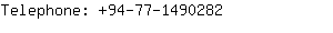 Telephone: 94-77-149....