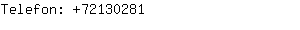 Telefon: 7213....