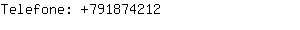 Telefone: 79187....