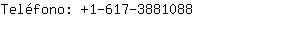Teléfono: 1-617-388....