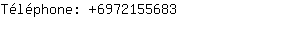 Téléphone: 697215....
