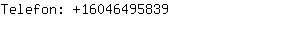 Telefon: 1604649....