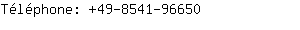 Tlphone: 49-8541-9....