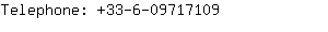 Telephone: 33-6-0971....