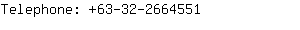 Telephone: 63-32-266....