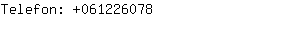 Telefon: 06122....