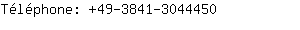 Tlphone: 49-3841-304....