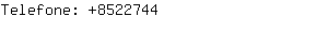 Telefone: 852....