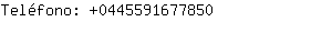 Telfono: 044559167....