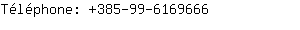 Tlphone: 385-99-616....