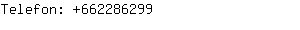 Telefon: 66228....