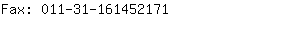 Fax: 011-31-16145....