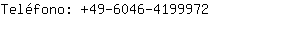 Telfono: 49-6046-419....
