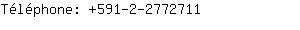 Tlphone: 591-2-277....