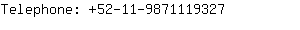 Telephone: 52-11-987111....