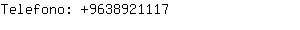 Telefono: 963892....