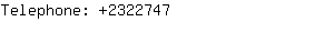 Telephone: 232....