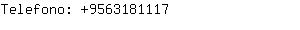Telefono: 956318....