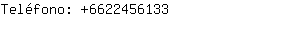 Teléfono: 662245....