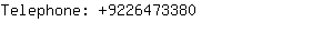 Telephone: 922647....