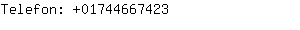Telefon: 0174466....