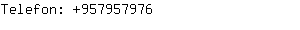 Telefon: 95795....