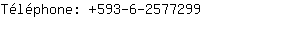 Tlphone: 593-6-257....