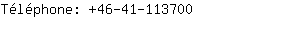 Tlphone: 46-41-11....