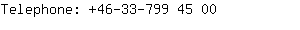 Telephone: 46-33-799 4....