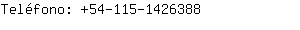 Telfono: 54-115-142....