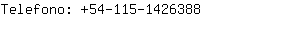 Telefono: 54-115-142....