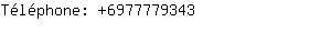 Téléphone: 697777....