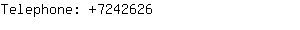 Telephone: 724....