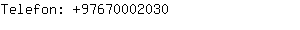Telefon: 9767000....
