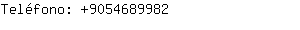 Teléfono: 905468....