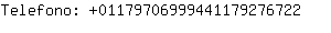 Telefono: 0117970699944117927....