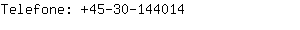 Telefone: 45-30-14....