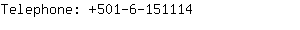 Telephone: 501-6-15....