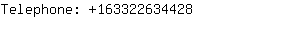 Telephone: 16332263....