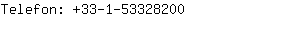 Telefon: 33-1-5332....