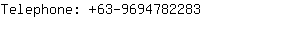 Telephone: 63-969478....