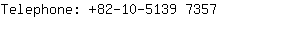 Telephone: 82-10-5139 ....