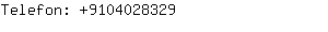 Telefon: 910402....