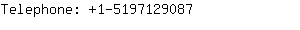 Telephone: 1-519712....