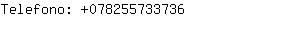 Telefono: 07825573....