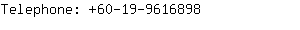 Telephone: 60-19-961....