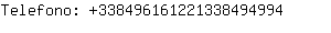 Telefono: 33849616122133849....